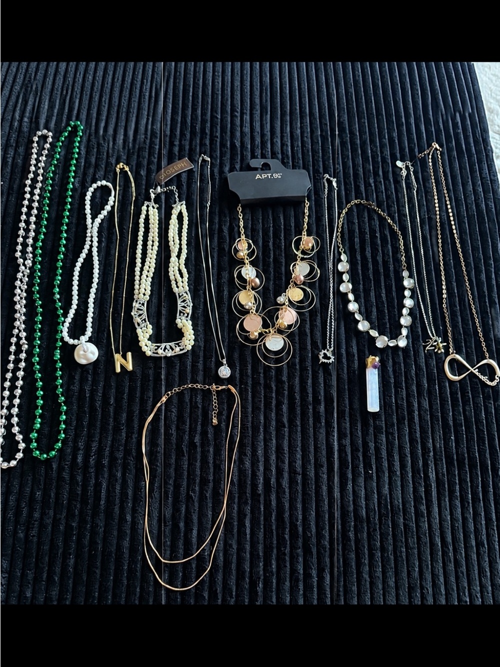 ⚡️ FLASH SALE: Necklace Bundle ( 12 + pendant) - APT 9// Carolee NWT